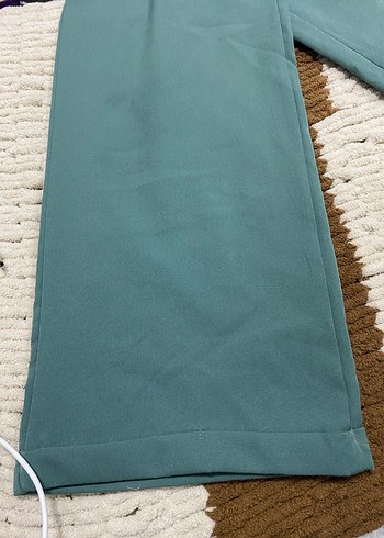 Düğmeli Pastel Kumaş Kadın Şort - Görsel 5