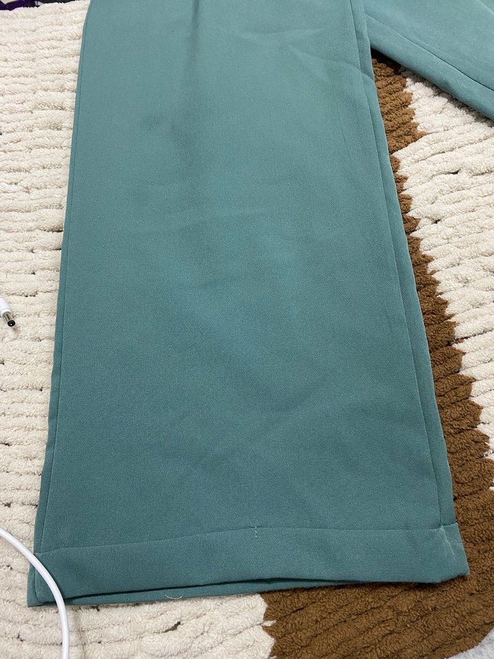 Düğmeli Pastel Kumaş Kadın Şort - Görsel 5