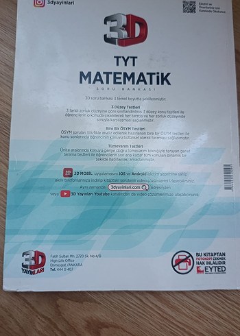  3D Tyt matematik