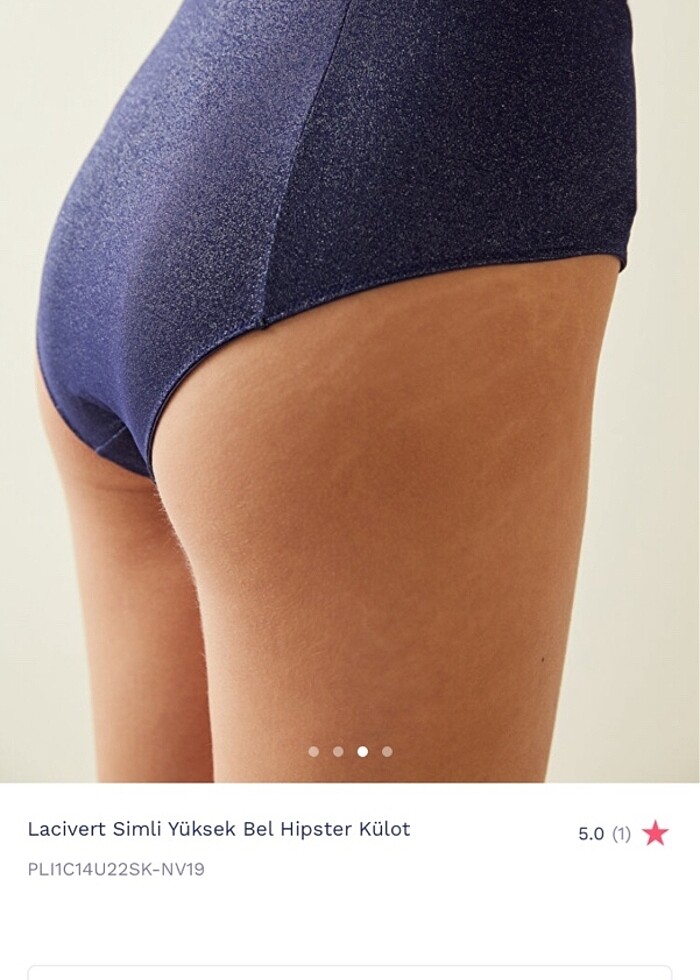 Penti simli yüksek bel külot - Görsel 2