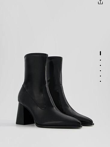 Bershka sivri uçlu streç bot
