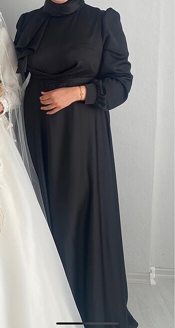 Diğer Siyah saten abiye