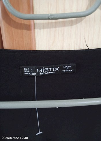 Uzun Kollu Siyah  Elbise - Görsel 4