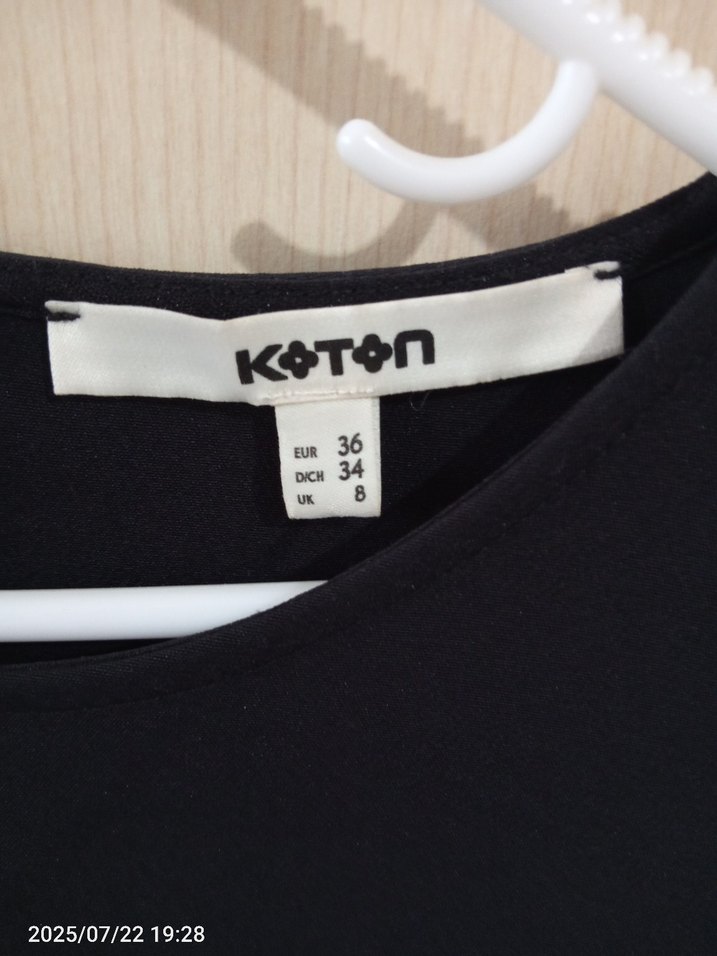 Pilili Siyah Elbise - Görsel 3