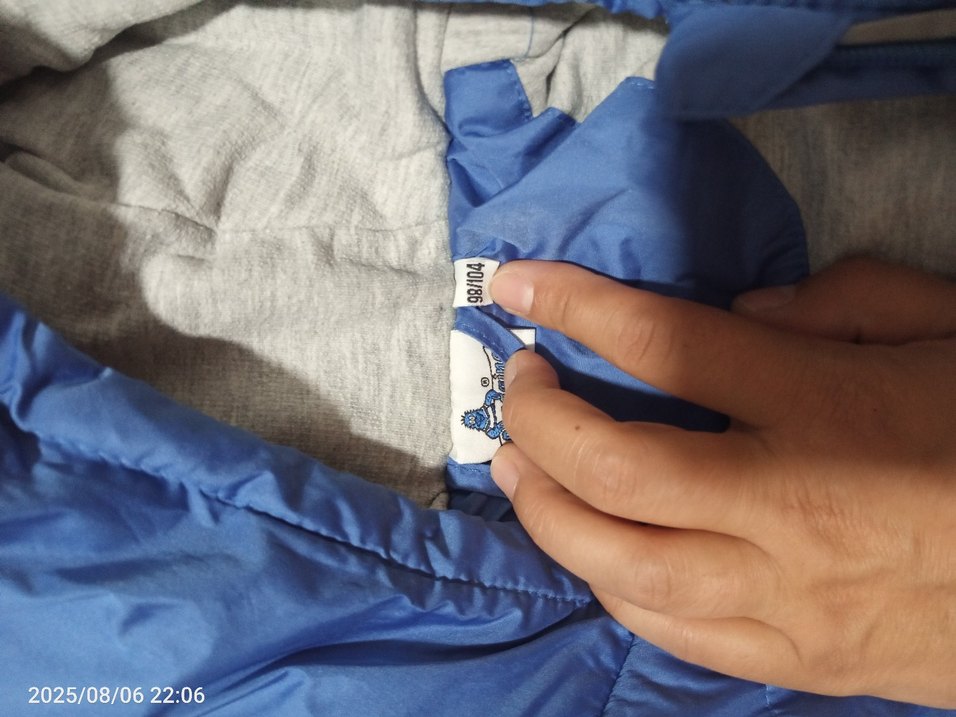 Mavi Fermuarlı astronot Erkek Tulumu - Görsel 2