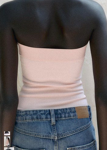 Zara halter elastik top - Görsel 2