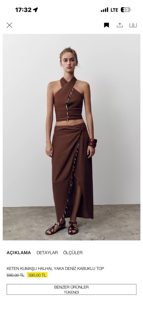 Zara deniz kabuklu top - Görsel 3