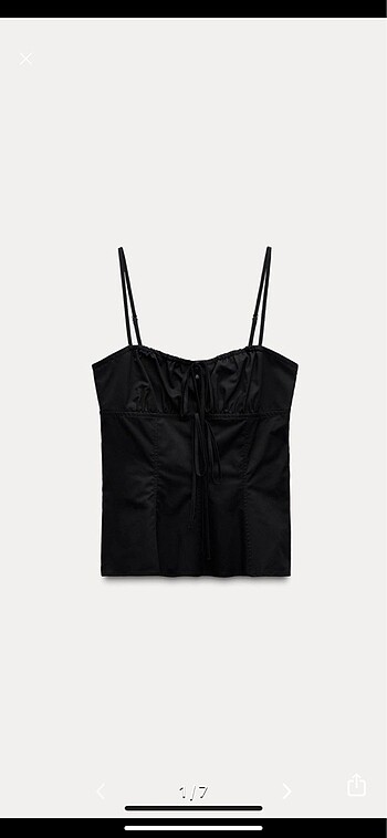 Fiyonklu gabardin top