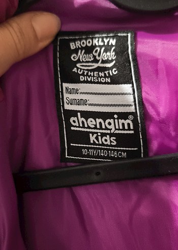 Kız Çocuk Mor Fermuarlı Yelek - Görsel 2