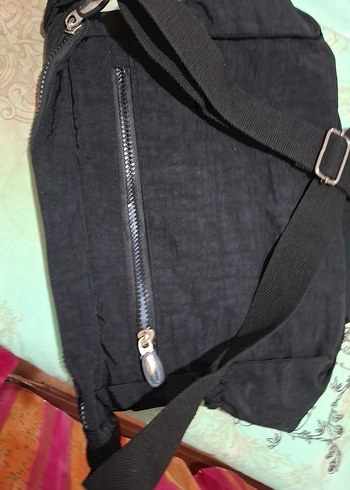 Siyah Fermuarlı Kadın Omuz Çantası - Görsel 3