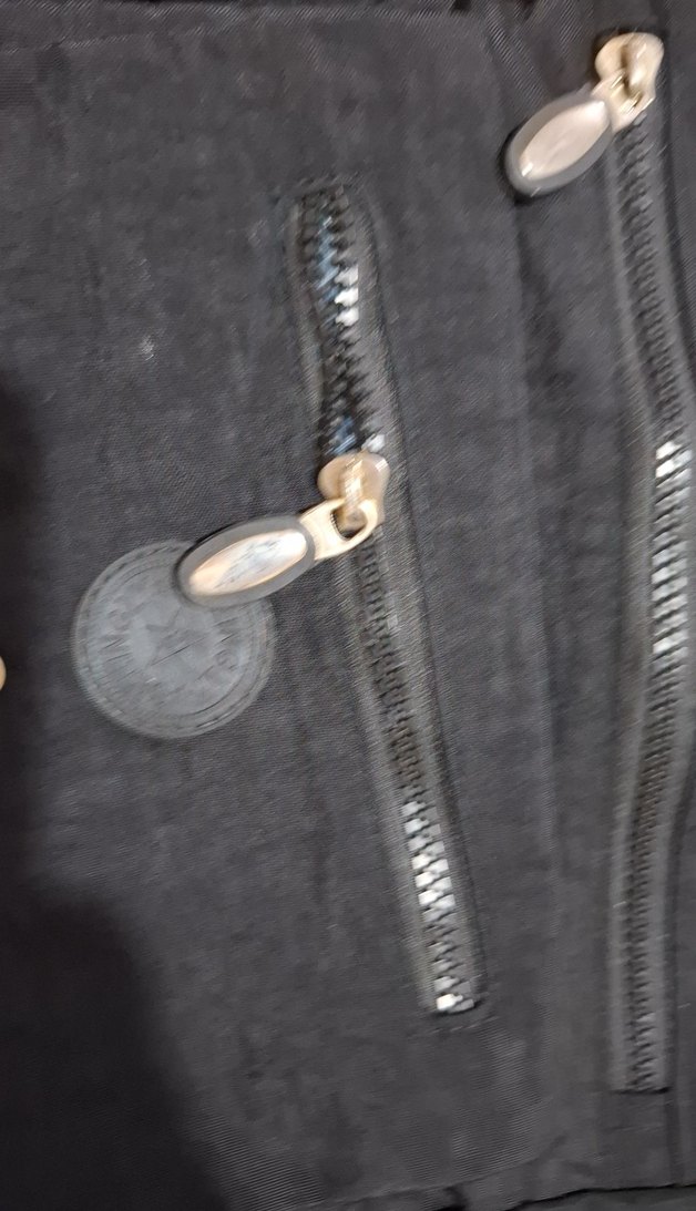 Siyah Fermuarlı Kadın Omuz Çantası - Görsel 4