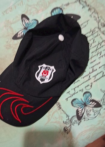 Siyah BJK Nakışlı Erkek Şapka - Görsel 7