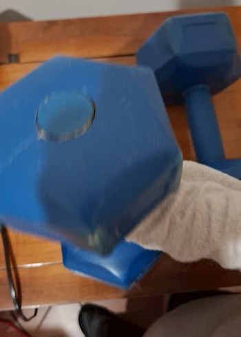 6 KG Mavi Egzersiz Mat Ağırlığı - Görsel 7