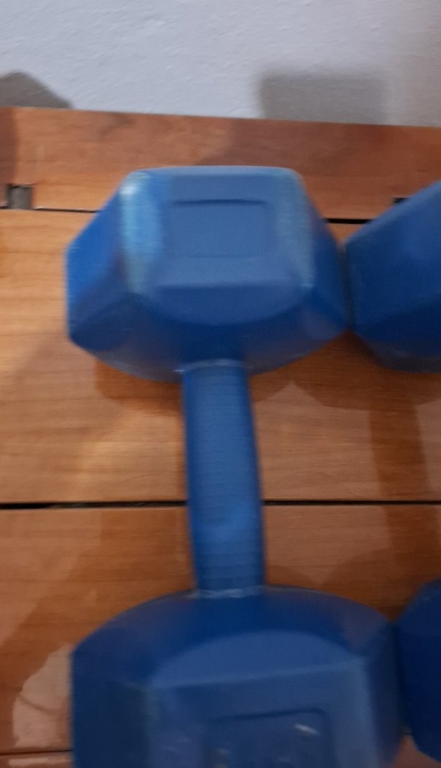 6 KG Mavi Egzersiz Mat Ağırlığı - Görsel 3