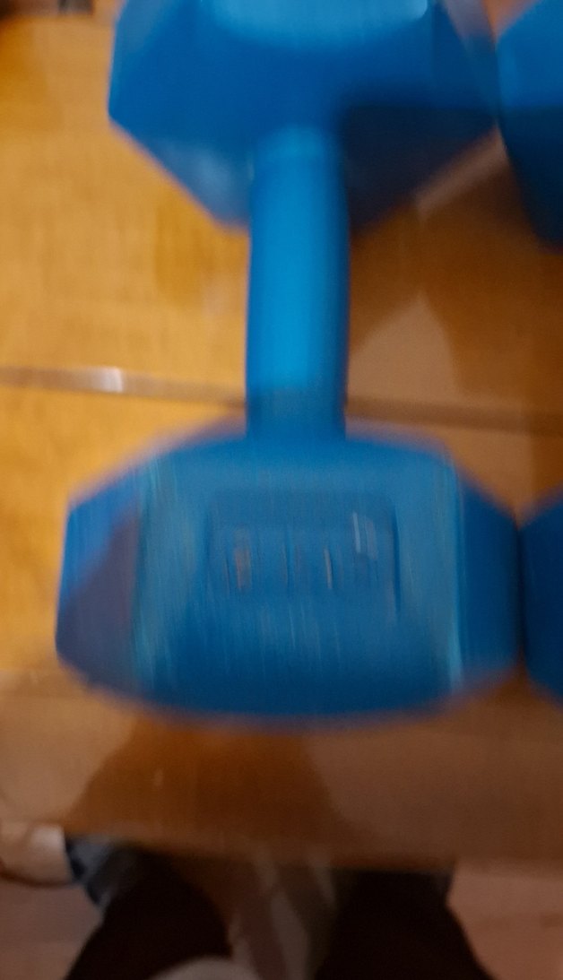 6 KG Mavi Egzersiz Mat Ağırlığı - Görsel 2