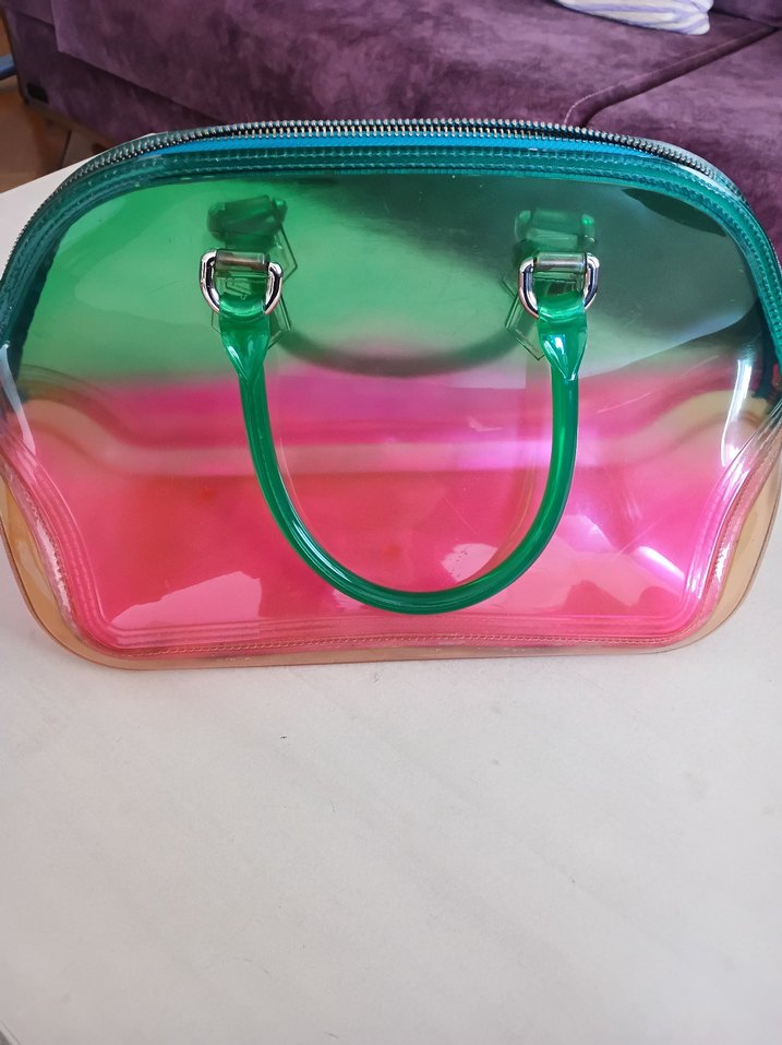 Renkli Parlak Kadın Çanta - Görsel 2