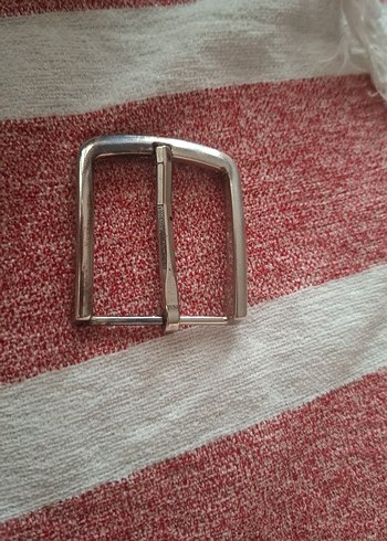 Gri Minimalist Erkek Kemer Tokası - Görsel 2