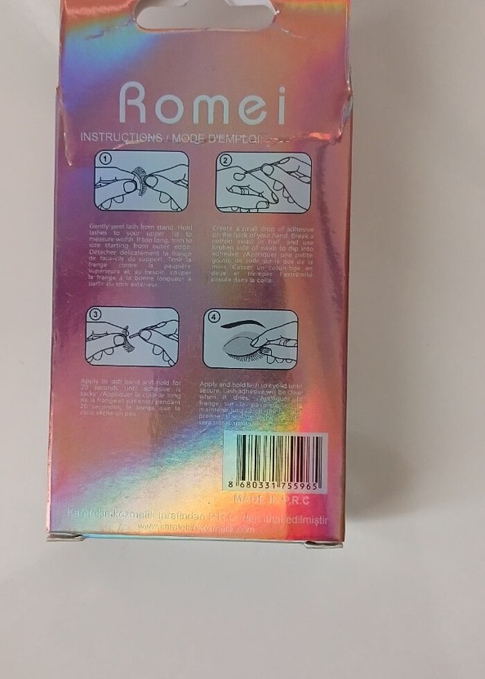 Takma Kirpik + Yapıştırıcı  - Görsel 2