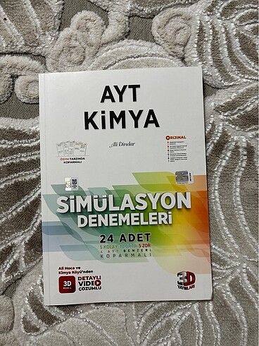 3D AYT KİMYA DENEME