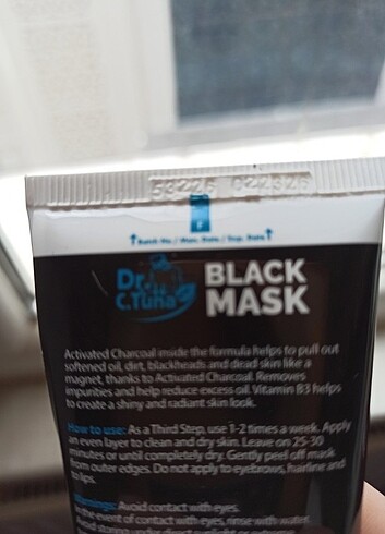  Beden Renk Farmasi siyah maske 80 ml