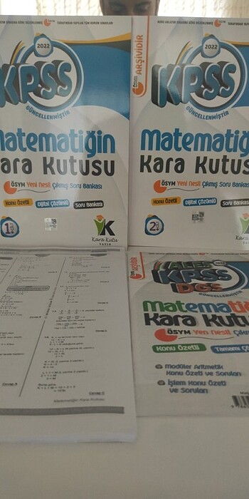 Matematik kpss karakutu kitapları 