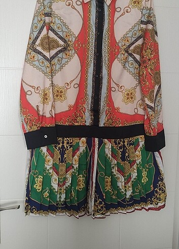 38 Beden vintage gömlek elbise