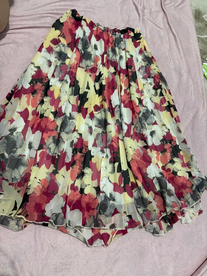 Kadın Çok Renkli Bohem Stil etek - Görsel 3