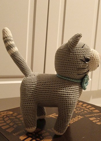 Kedi Amigurumi Organik Oyuncak El Yapımı - Görsel 6
