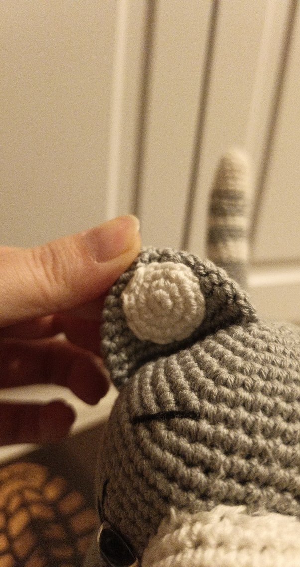 Kedi Amigurumi Organik Oyuncak El Yapımı - Görsel 3