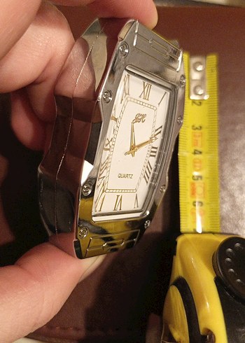 Saat Şeklinde Çakmak Pürmüzlü Rüzgara Dayanıklı Gümüş Renk - Görsel 3