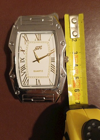 Saat Şeklinde Çakmak Pürmüzlü Rüzgara Dayanıklı Gümüş Renk - Görsel 2