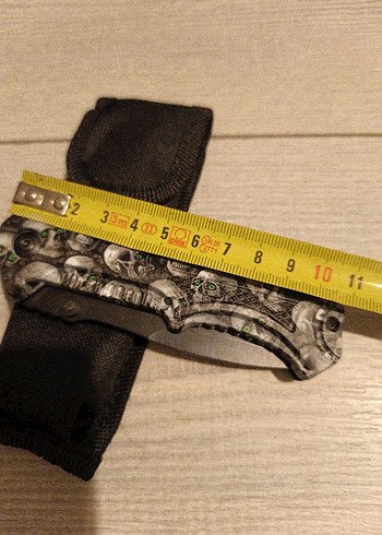 Buck Yarı Otomatik İthal Çakı Kılıfıyla Birlikte - Görsel 3