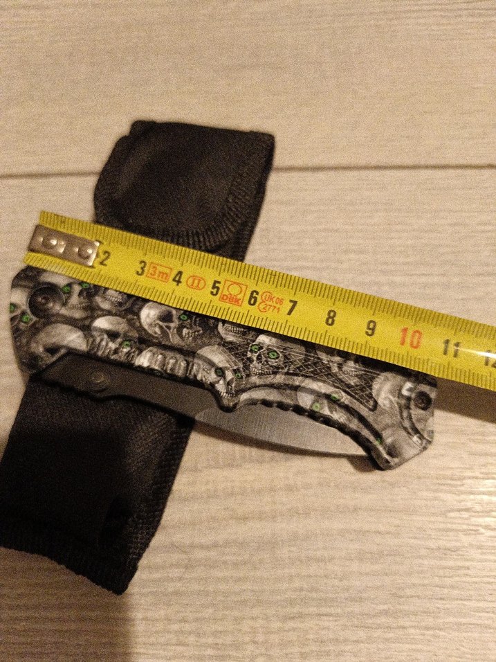 Buck Yarı Otomatik İthal Çakı Kılıfıyla Birlikte - Görsel 3