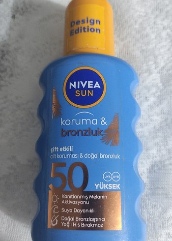 Nivea Sun Koruma & Bronzluk SPF 50 Güneş Losyonu