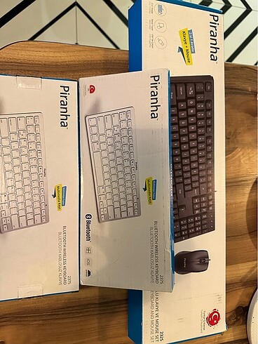 Piranha kablolu klavye mouse set - Görsel 6