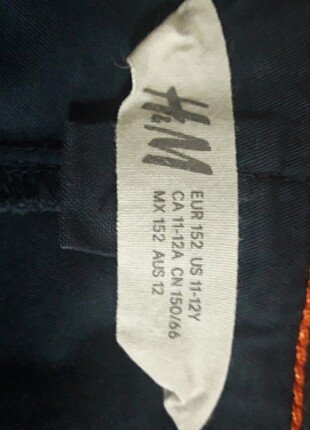 11-12 Yaş Beden mavi Renk H&M pantolon 