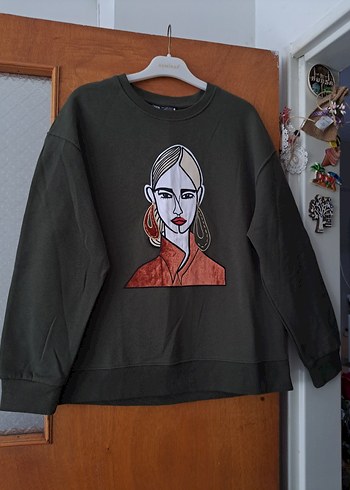 Sweatshirt ZARA CROP
