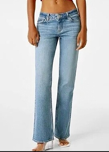 Bershka low waist jeans