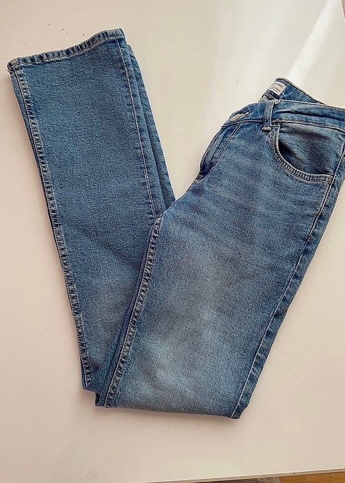Bershka low waist jeans - Görsel 4