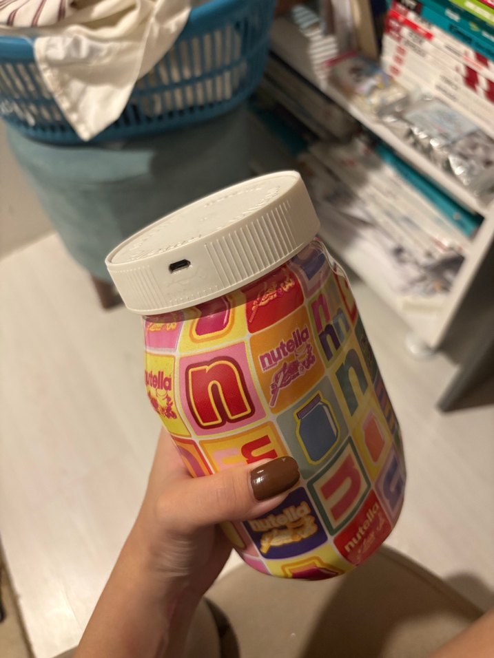 Nutella ışık gece lambası usbli kapağı açılabiliyor - Görsel 3