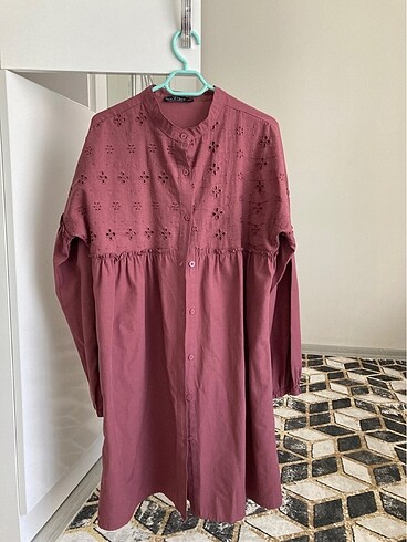 Gül kurusu tunik
