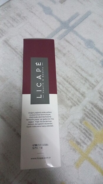 Diğer Licape temizleme yağı