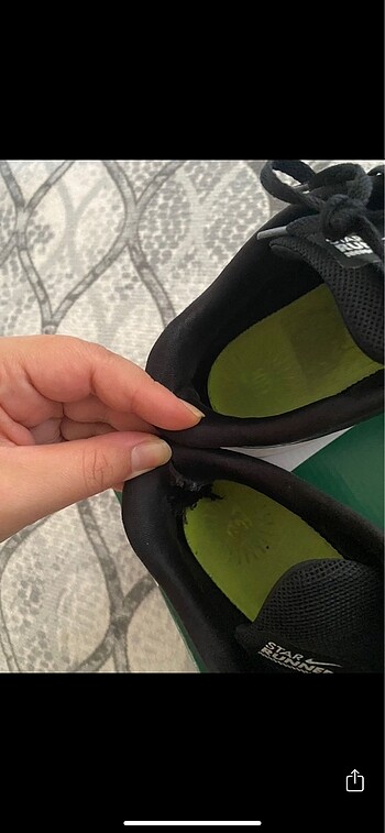 39 Beden siyah Renk Orjinal Nike