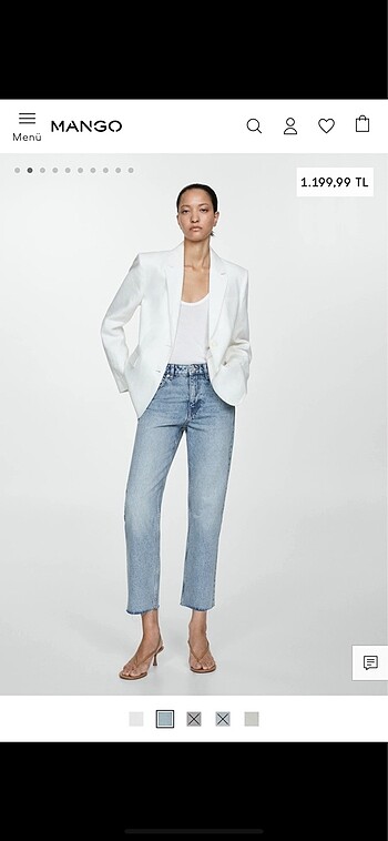 Mango Straight Jean