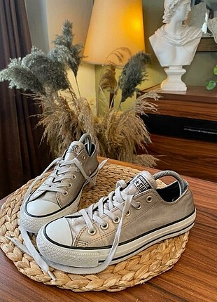 38 Beden gri Renk Orjinal converse