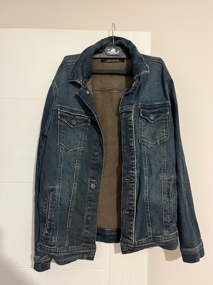 Klasik Mavi Denim Ceket — görsel 2/3