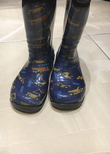 Renkli Desenli Erkek Çocuk Lastik Bot twigy marka - Görsel 4