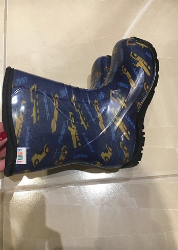 Renkli Desenli Erkek Çocuk Lastik Bot twigy marka - Görsel 2