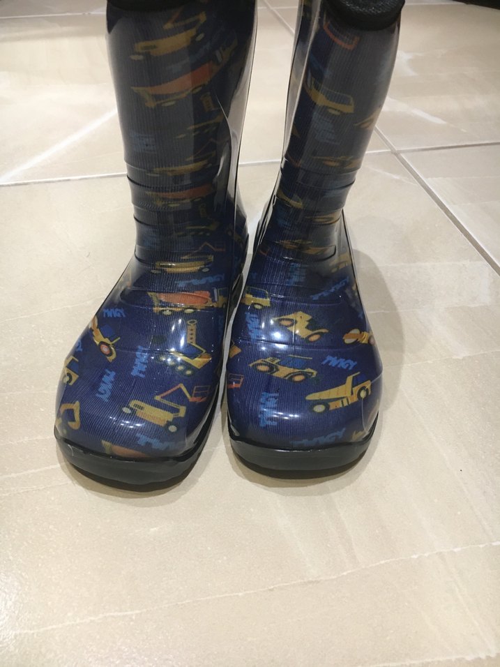 Renkli Desenli Erkek Çocuk Lastik Bot twigy marka - Görsel 4