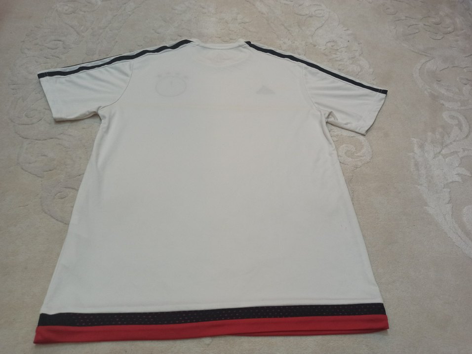 Adidas Beyaz Kısa Kollu Erkek Forma - Görsel 5